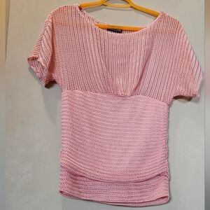 Pink Mesh Shirt